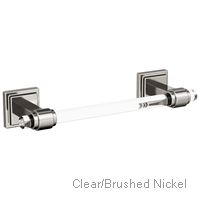 Clear/Brushed Nickel